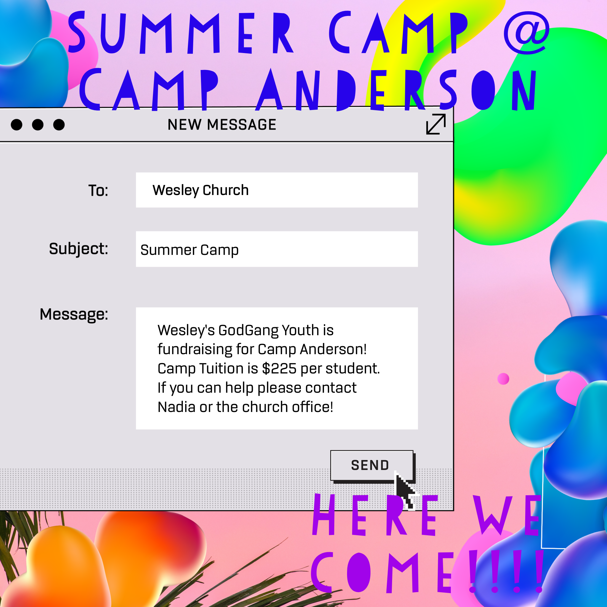 camp announcement