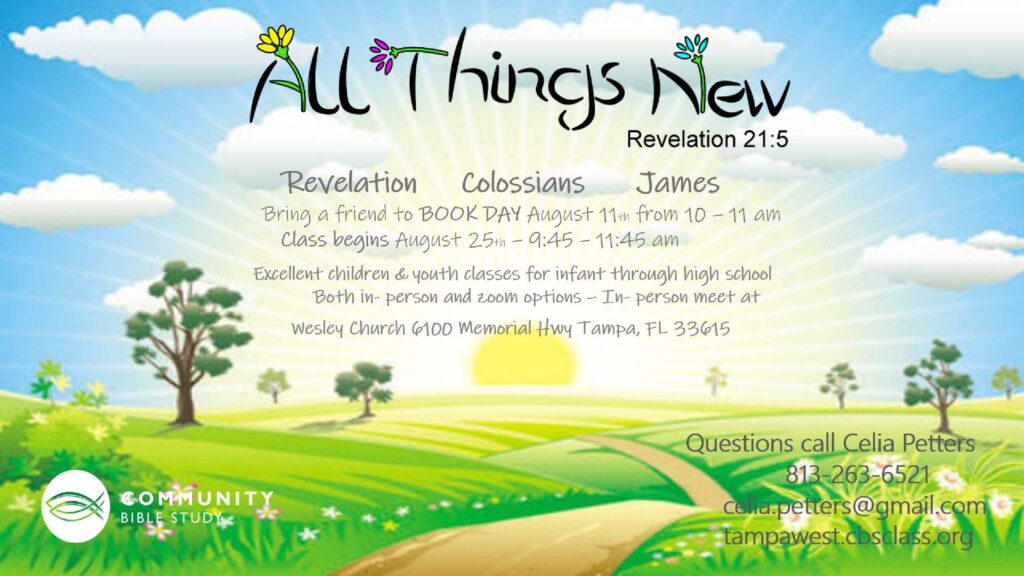 All Things New Postcard