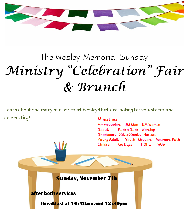 ministry fair 10212021