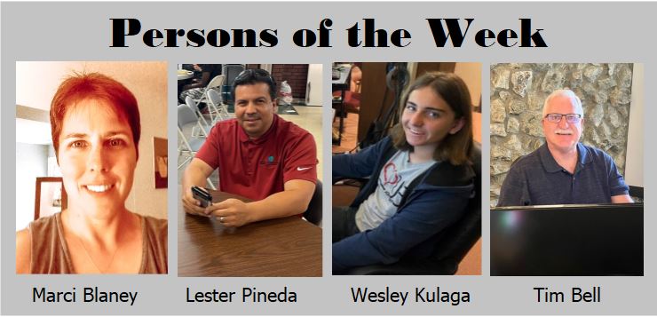 Persons of the week June 13 week