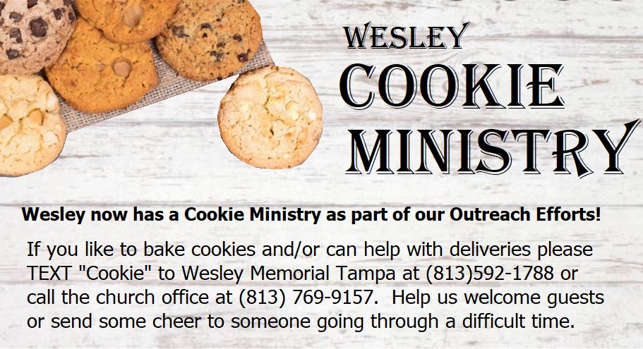 cookie Ministry newsletter